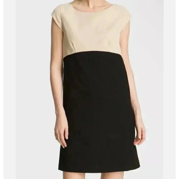 Kate Spade Wool Maya Colorblock Dress Size 4 - Picture 1 of 6